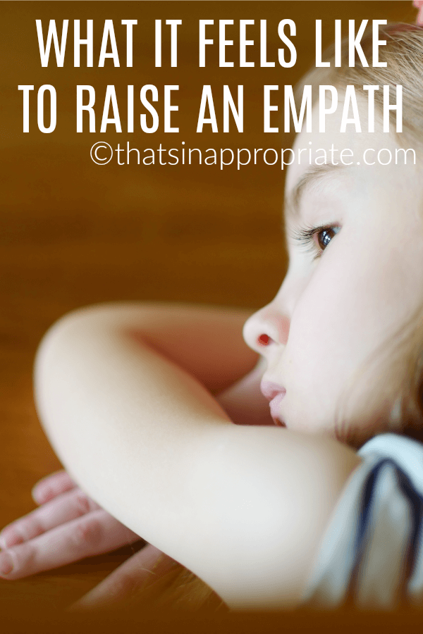 My daughter is an empath. An ultra-sweet, ultra-sensitive, caring and warm, empath. This is what it's like to raise an empath. #momlife #empath #raisingkids #kids #parenting #momlife #motherhood"