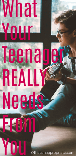 Sometimes watching our teenagers grow up can be the hardest part of parenting. parents often don't know how to navigate the struggles of raising a teenager. This mom shares some important ideas for what teens really need from their parents, and it's inspiring! #parenting #parenthood #motherhood #momlife #teens #teenagers #raisingkids