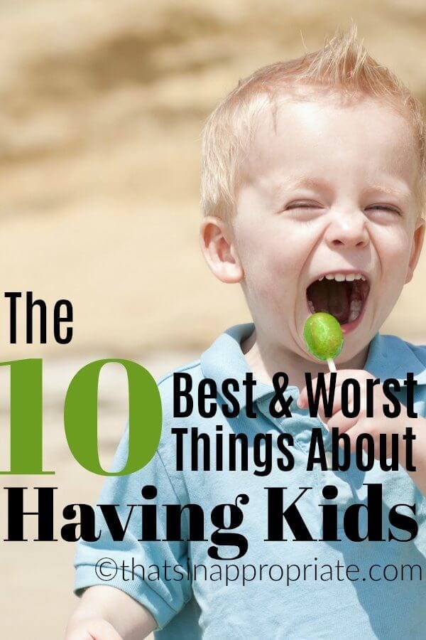 This top ten list may serve as confirmation to you that you are not alone in having conflicting feelings towards parenthood. For those of you that don’t have kids yet, it may serve as birth control. You know what though? The list will also serve as a reminder to those of you who do have kids of what an absolute life-altering blessing children can be. #motherhood #momlife #parenting #parenthood #kids #raisingkids"