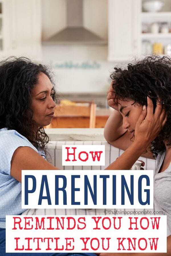 Much of the time, the problem doesn’t break into pieces. Often, it’s unclear if the problem is a problem at all or just your perception of it. #parenting #momlife #mommy