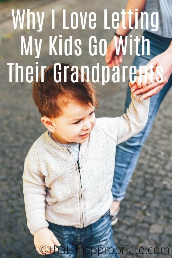 Here's why I'm so grateful my kids have their grandparents. I have no shame pawning my kids off whenever I can. #parenting #momlife #parenthood #motherhood #grandparents