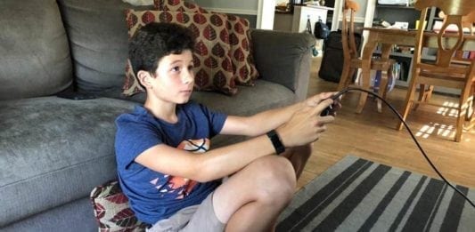 Playing fortnite
