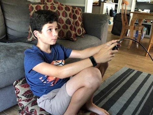 Playing fortnite