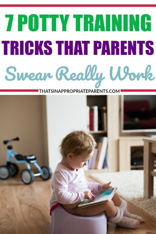 If you're looking for potty training tips and potty training tips, then you have to read these tricks that parents swear really work. Whether you're potty training boys or potty training girls, this list has tips you can start today. #pottytraining #potty #pottytime #parenting #pottytrainingtips #momlife #parenting