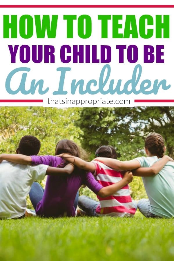 All parents want to teach their kids how to be good friends. But, we also need to be teaching them to include those outside their own circles. In a world of bullying, here's how to teach your child to be the one to include those on the outside looking in. #bullying #friendship #raisingkindkids #kindness #friends #parenting #motherhood #momlife