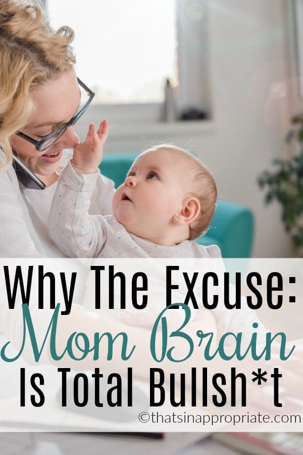 Moms hear all the time the excuse Mom brain and it takes on a very negative connotation. Here's why we should actually be celebrating our mom brains and all they can do. #mombrain #momlife #motherhood #parenting #mommy #mom #kids #humor