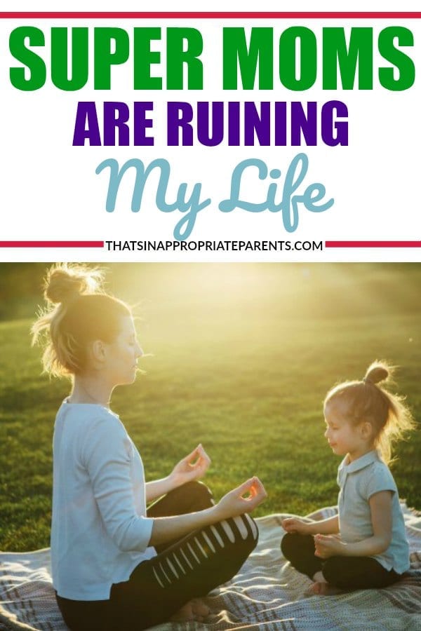 This inspirational blog post is how one mom learned to embrace not perfect parenting, and ditch the super mom goal. And, it will encourage you to do the same. #supermom #momlife #perfectparenting #motherhood #motherhooduncensored #parenting