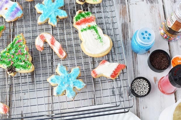 These super soft sugar cookies are perfect for Christmas. They are not hard and crunchy like some sugar cookies, and they will become your go - to sugar cookie to make for family and friends. #softsugarcookie #softsugarcookies #sugarcookies #sugarcookierecipe #christmascookies These super soft sugar cookies are perfect for Christmas. They are not hard and crunchy like some sugar cookies, and they will become your go - to sugar cookie to make for family and friends. #softsugarcookie #softsugarcookies #sugarcookies #sugarcookierecipe #christmascookies
