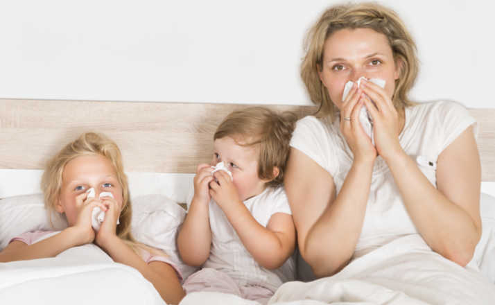 When you have a family, sometimes you spend your entire winter sick. Here's what it's like when you've been sick so long you don't know what day it is. #momlife #sick #winter #illness #humor #funny