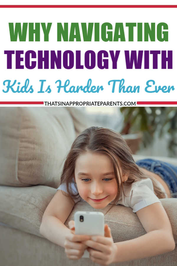 Navigating screen time with kids is so difficult and the truth is, it often comes with harsh criticism from other people. So, navigating technology and kids is harder than ever. #technology #momlife #screentime #techandkids