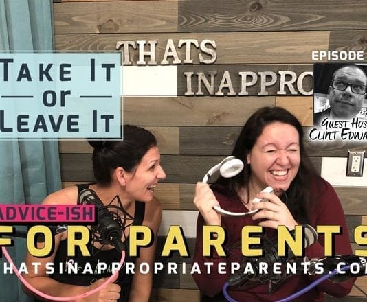 Take it or Leave it Podcast with TIffany Jenkins (Juggling the Jenkins) and Meredith Masony (That's Inappropriate)