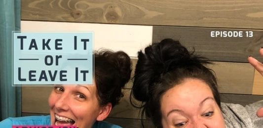 Take it or Leave it Podcast with TIffany Jenkins (Juggling the Jenkins) and Meredith Masony (That's Inappropriate)