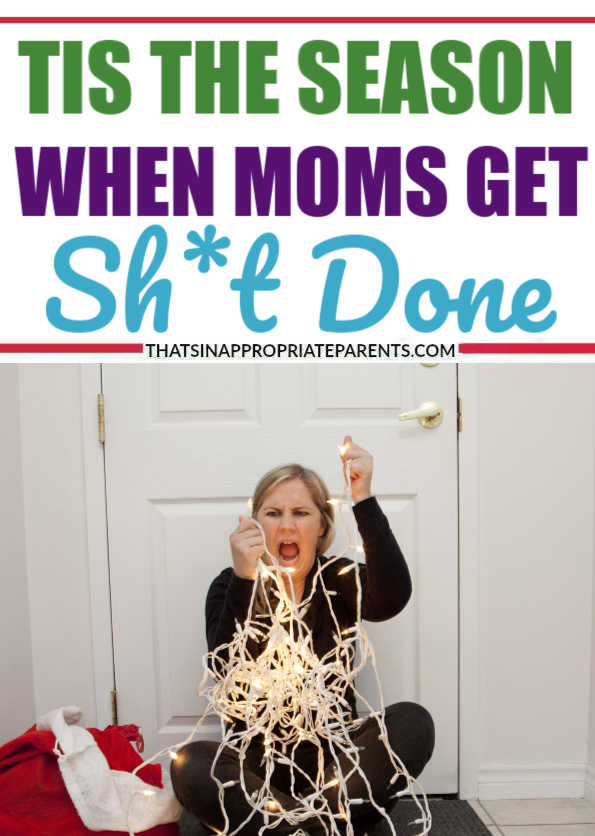 It's the season women get shit done.  I'm not discounting men, per say – I’m just giving them a little side-eye while I stir hot cocoa for the kids. I’m not only stirring hot cocoa; my mind has multiple tabs open at the same time. #holidays #motherhood #momlife #humor #happyholidays