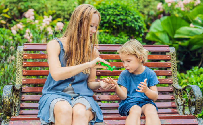 Is hand sanitizer ok to use on kids? There is conflicting information out there, but here's why one mom doesn't worry about sanitizing her kids. #handsanitizer #fliterfreeparents #motherhood #momlife #parenting