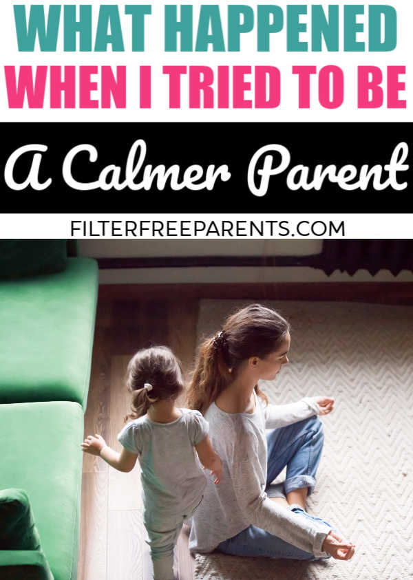 Here's what happened when I tried to relax, do some self care, exercise and become a calmer person all while being a mom. #filterfreeparents #momlife #parenting #selfcare #motherhood #humor #funny