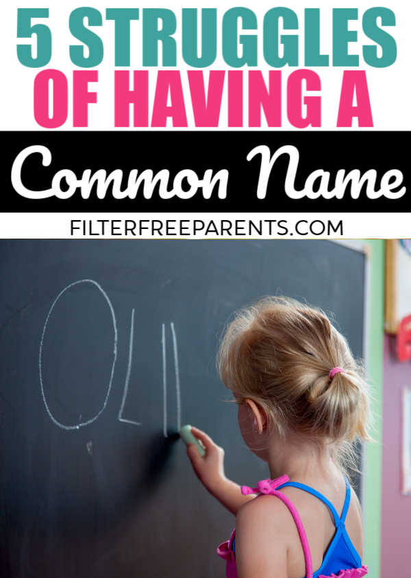 My name is Heather and I was born in 1980. Oh, you too? I’m not surprised. Apparently, nearly everyone born in the early 80s is named Heather. Here are 5 struggles of having a common name. #commonname #filterfreeparents #momlife #funny