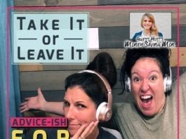 Take it or Leave it Podcast with TIffany Jenkins (Juggling the Jenkins) and Meredith Masony (That's Inappropriate)