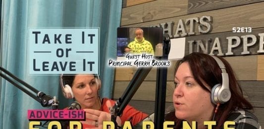 Take it or Leave it Podcast with TIffany Jenkins (Juggling the Jenkins) and Meredith Masony (That's Inappropriate)