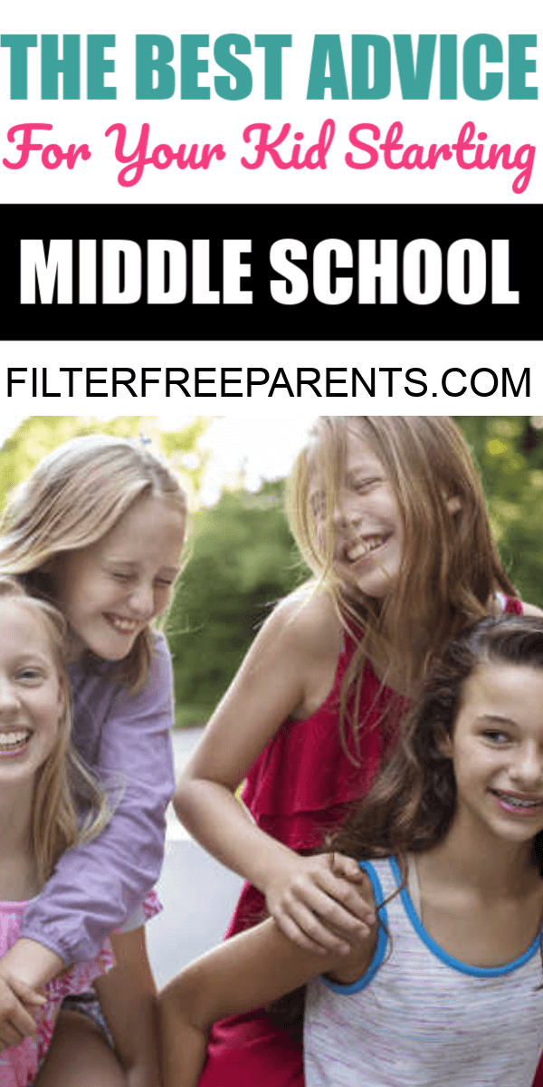 The middle school or junior high years are some of the toughest. But, they also get a bad rap. Here's the best advice to give to your middle schooler before they start.