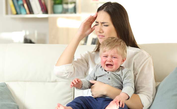 Angry toddlers lead to exhausted mothers. Here are six strategies to tame your toddler’s tantrums and re-energize the mom exhaustion that can accompanies.