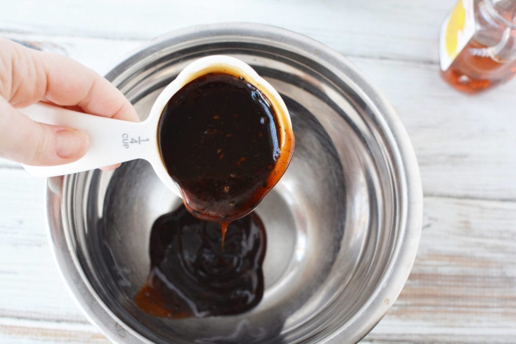 creating teriyaki sauce