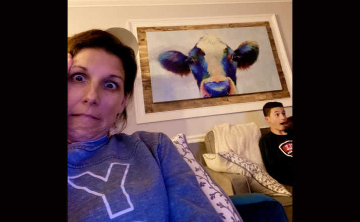 Parents Share Funny Reactions About Halftime Show After Hilarious Pic of Mom & Son Goes Viral