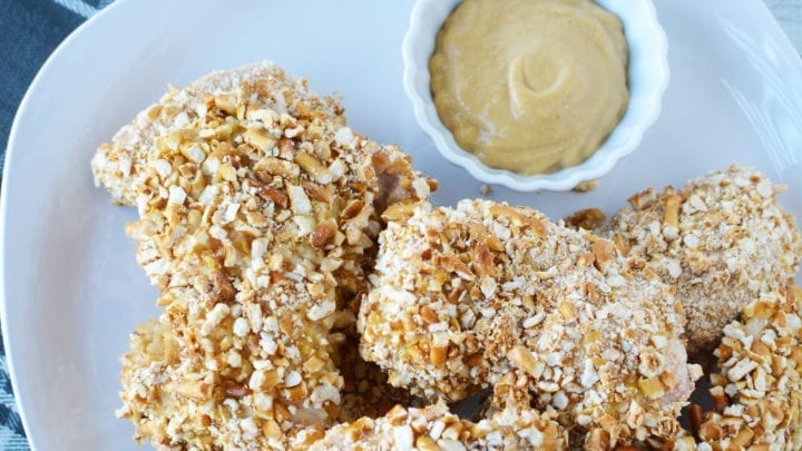 Pretzel Crusted Chicken Breast