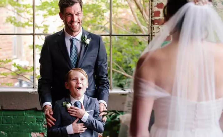 "First Look" Photos Between Stepson & Stepmom Prove That Step-Families ARE Family. Period.