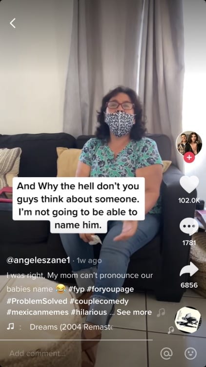 Hilarious Viral Tiktok Is For Everyone Who Has Picked A Baby Name Their Family Doesn T Get Filter Free Parents