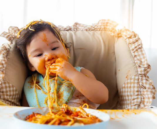 messy highchairs