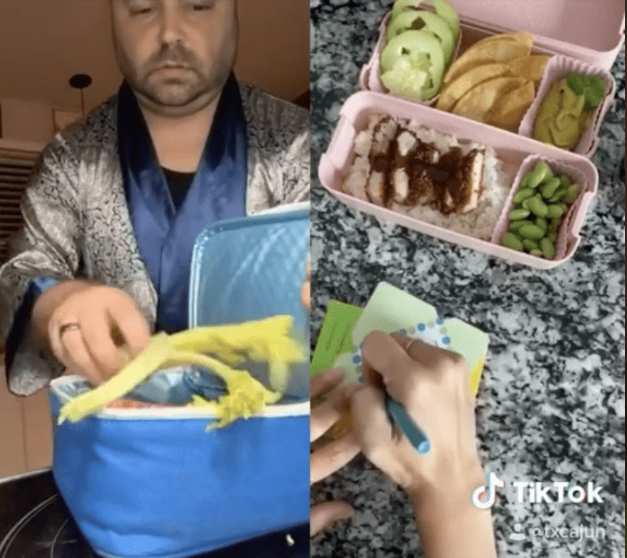 Moms are now packing insanely elaborate school lunches