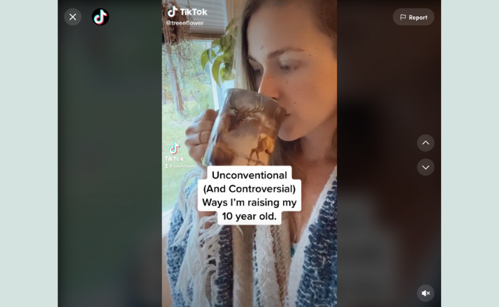 Mom's Parenting Style Sparks Heated Debate After Saying Her Child Has No Bedtime And No Schooling