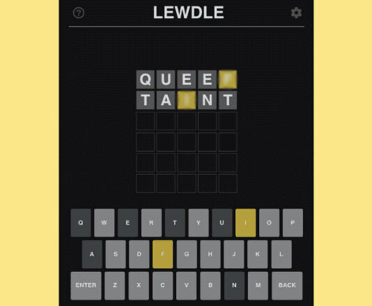 Lewdle App Keyboard