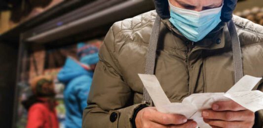 Customer surprised with high price of food during covid-19 epidemic