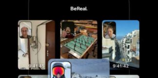 screenshot of babe real app