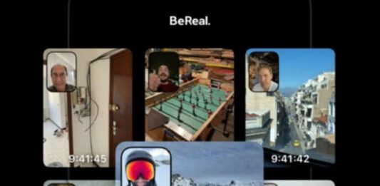 screenshot of babe real app