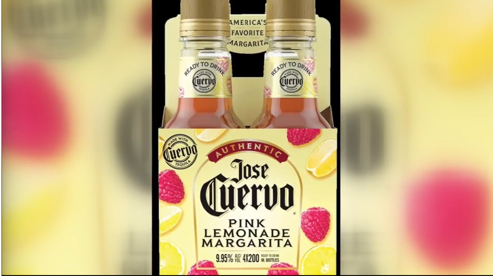 Jose Cuervo pink lemonade margarita