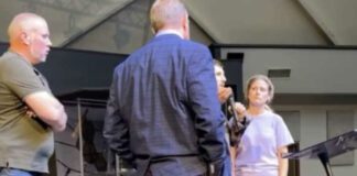 woman confronting pastor adultery