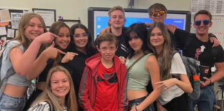 photo of high school kids