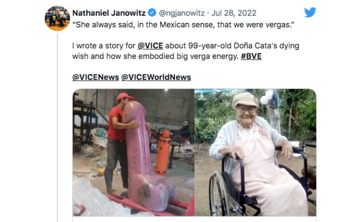 99-Year-Old Dying Grandmother’s Final Wish Was To Have a Massive Penis On Her Grave