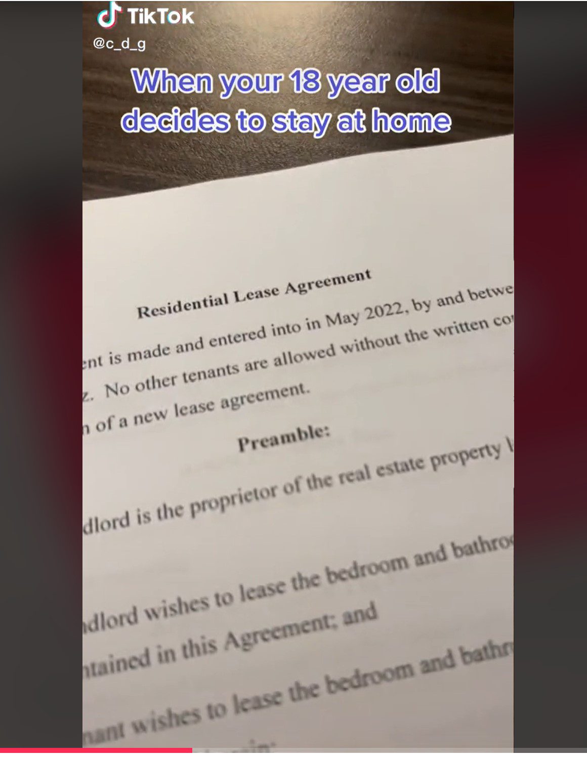 lease agreement