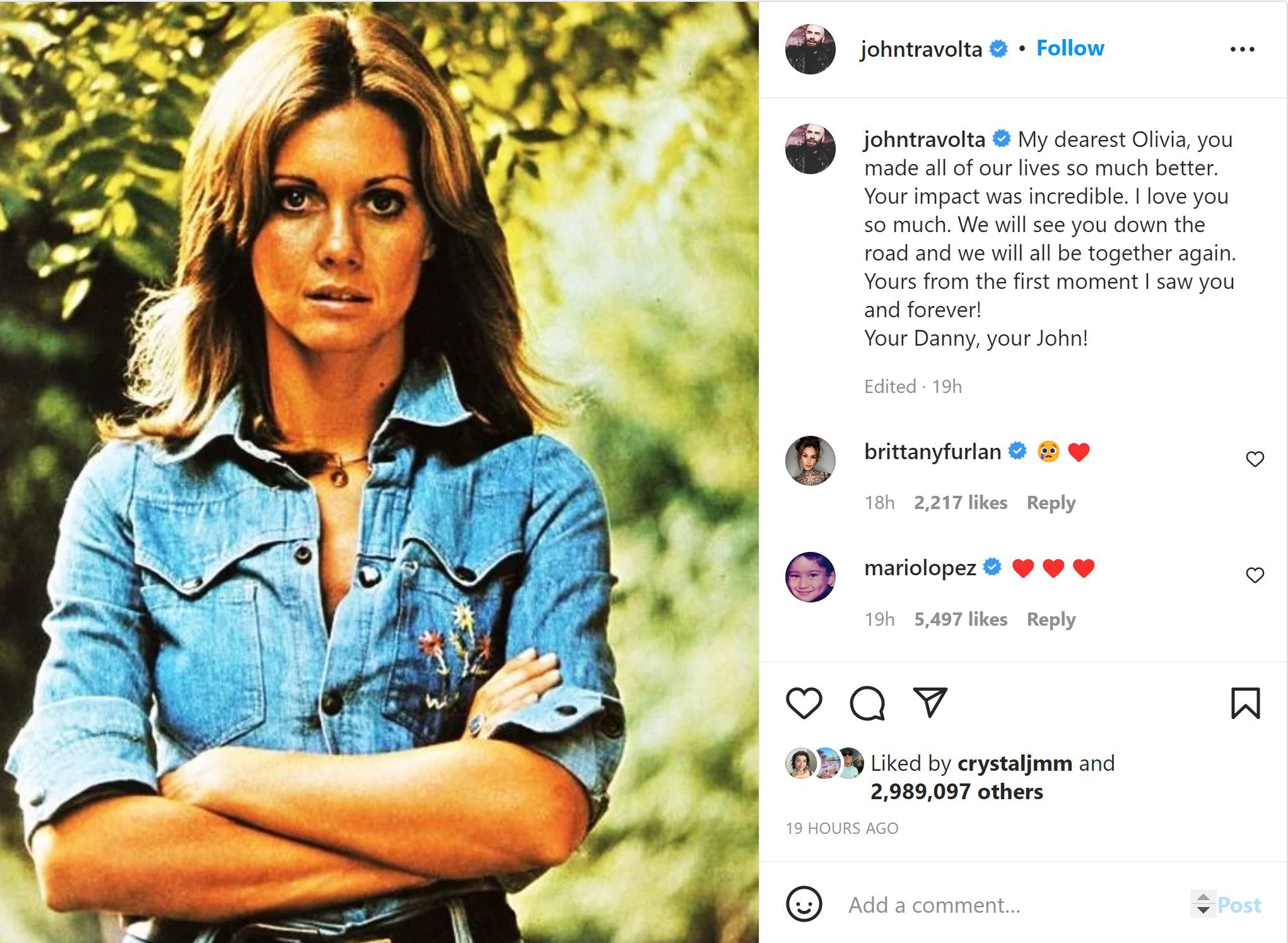 Cuantos años tenia olivia newton john cuando hizo grease